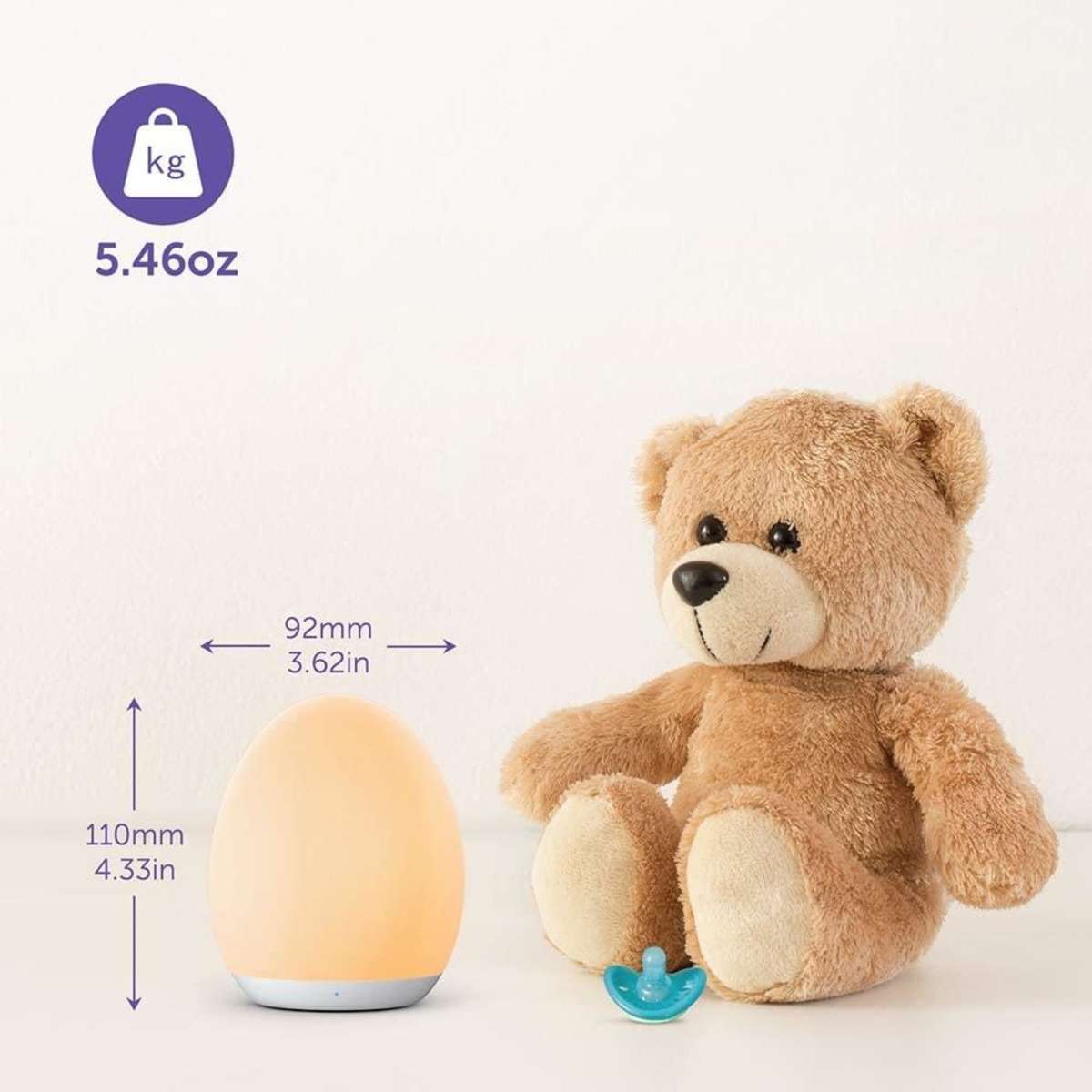 Vava Night Lights for Kids Baby Light LED RGB Color Charging Bedside