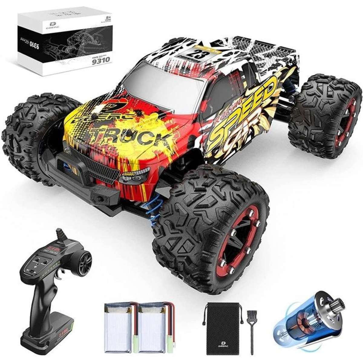 Deerc 9310 RC Cars High Speed Remote Control Car 118 Off Road 4WD