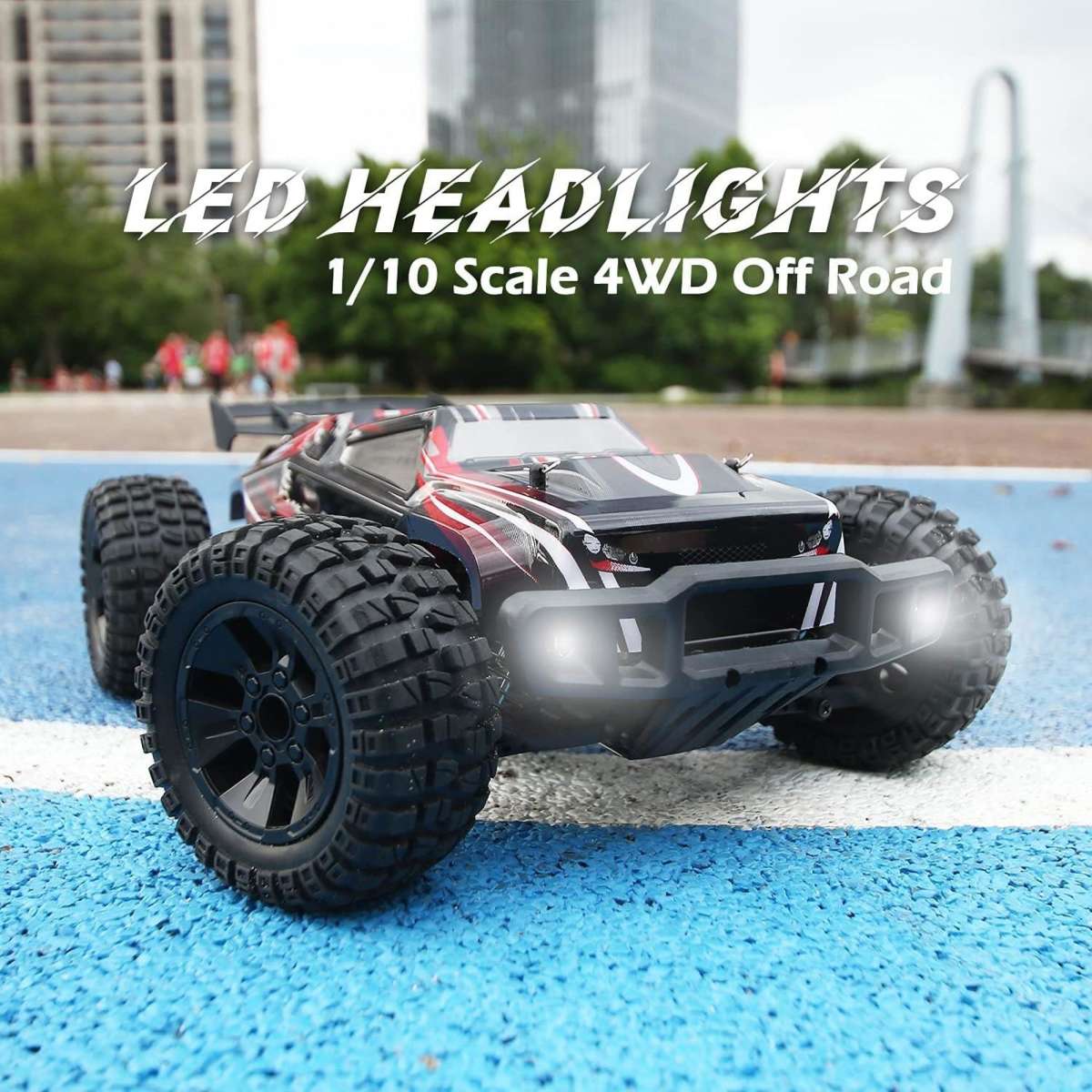 Deerc 9206E RC Car High Speed Remote Control Car 110 Scale 4WD Monster