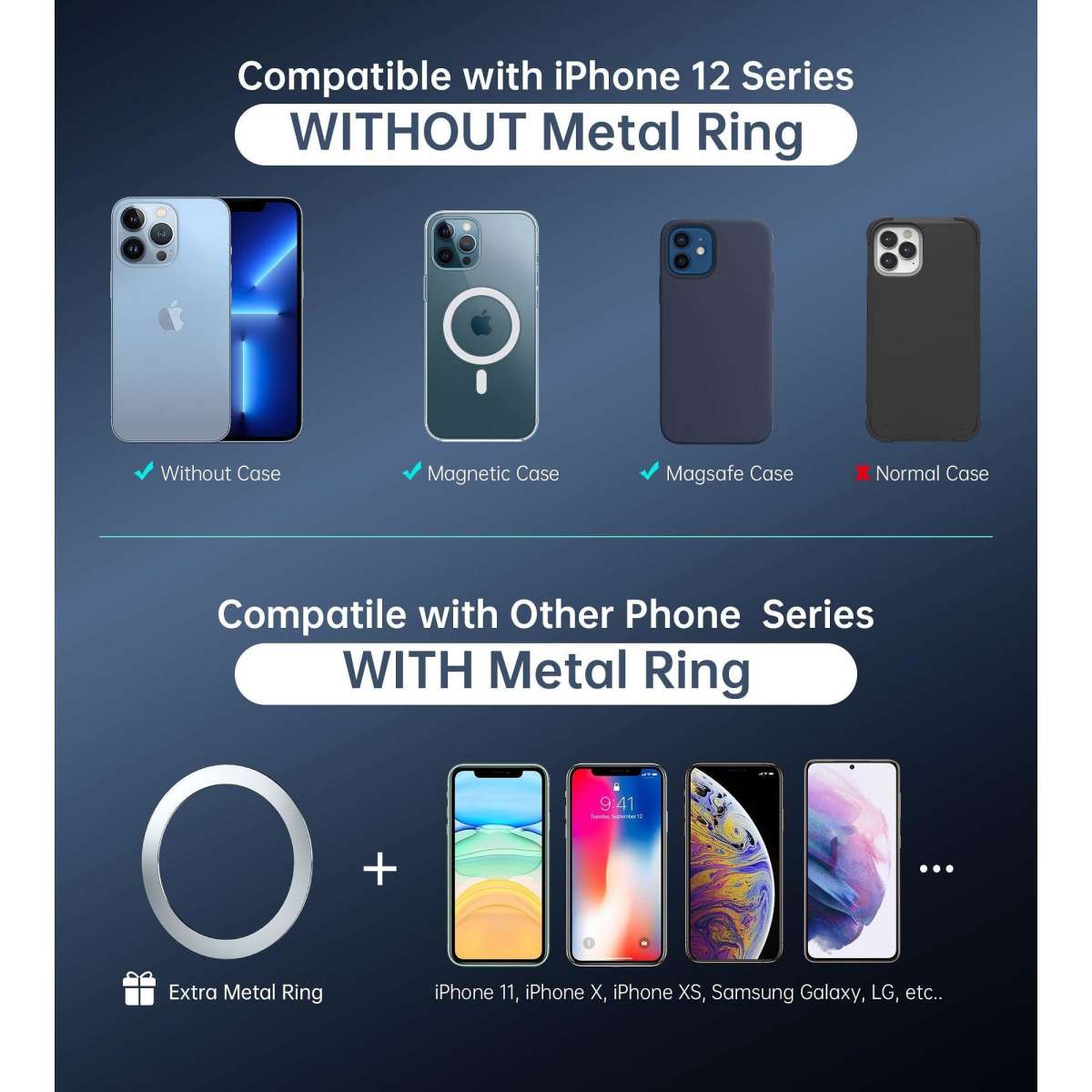 Choetech Car Mount Phone Holder 360 Degree Rotation Smartphone iPhone Woolworths