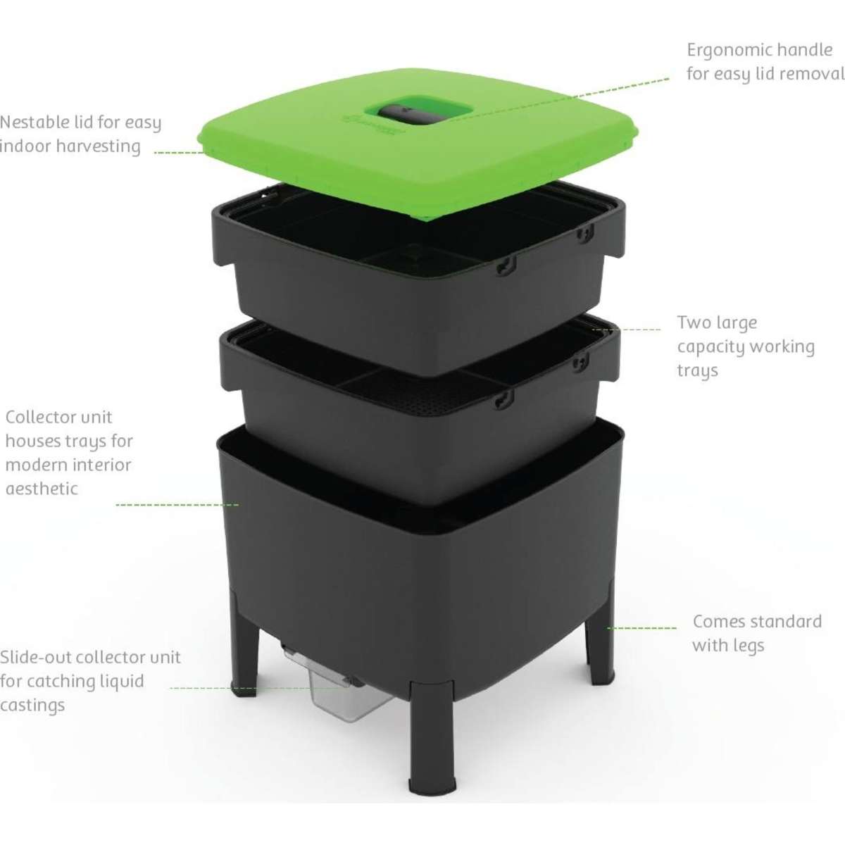 Tumbleweed Cube Indoor Worm Farm Woolworths