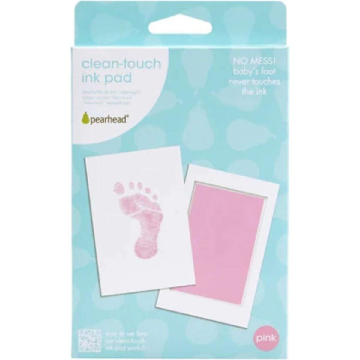 Pearhead Clean Touch Ink Pads Pink Woolworths