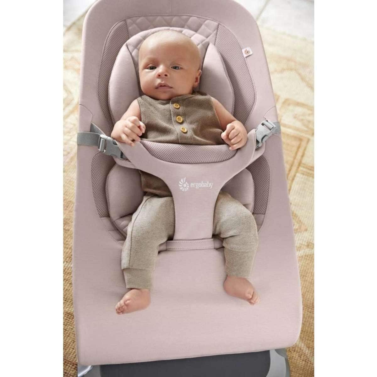 Ergobaby Evolve 3 in 1 Bouncer Blush Pink Woolworths