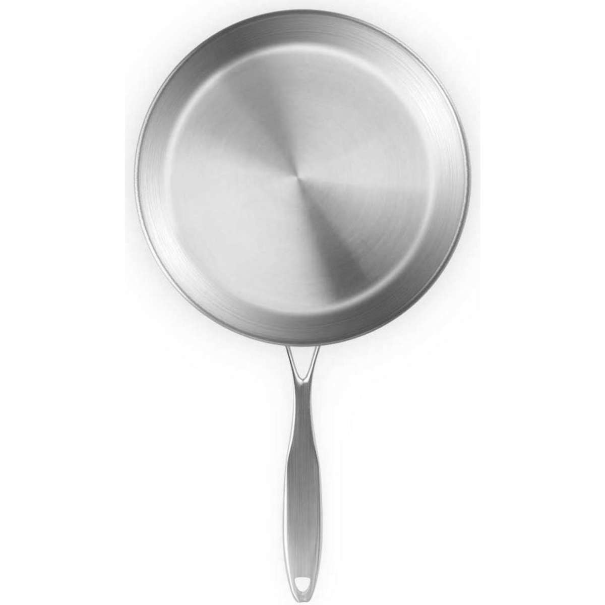 SOGA Stainless Steel Fry Pan 26cm Frying Pan Top Grade Induction