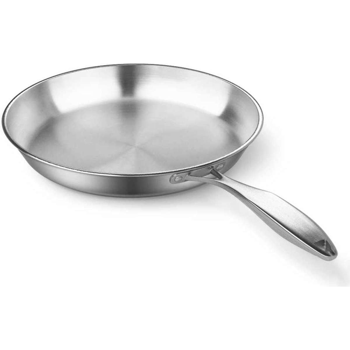 SOGA Stainless Steel Fry Pan 26cm Frying Pan Top Grade Induction