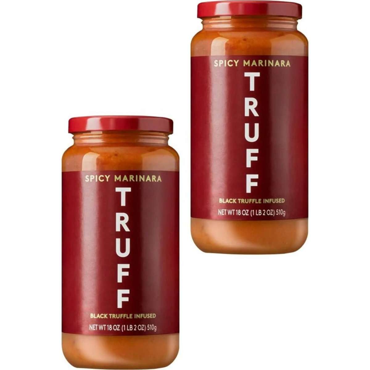 TRUFF Black Truffle Arrabbiata Red Pasta Sauce Gluten Free 482g x 2