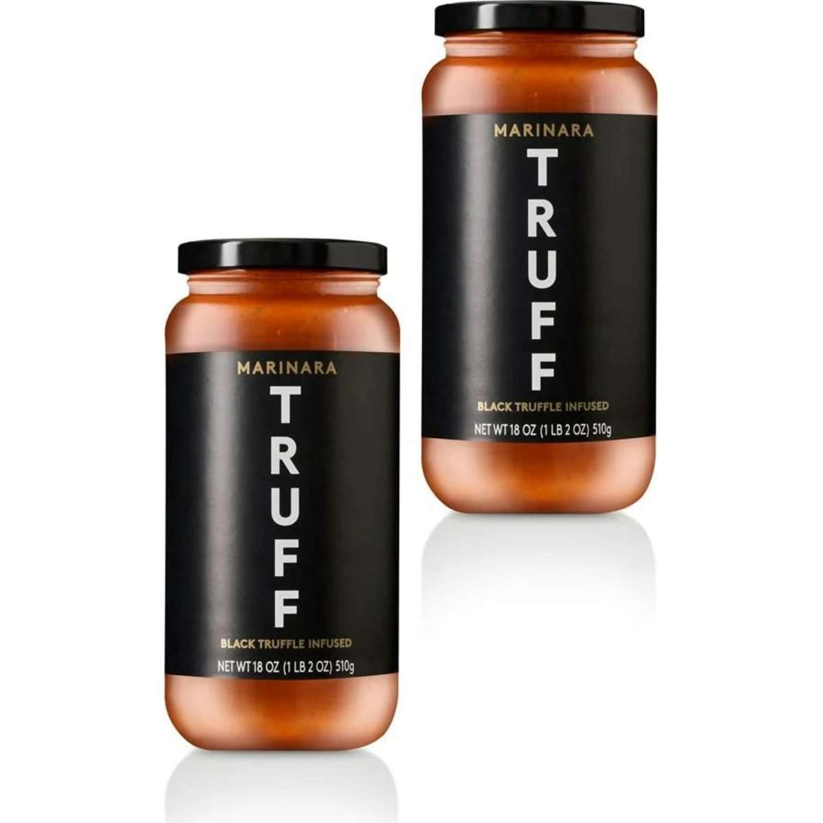 TRUFF Black Truffle Pomodoro Red Pasta Sauce Gluten Free 482g x 2 Jars