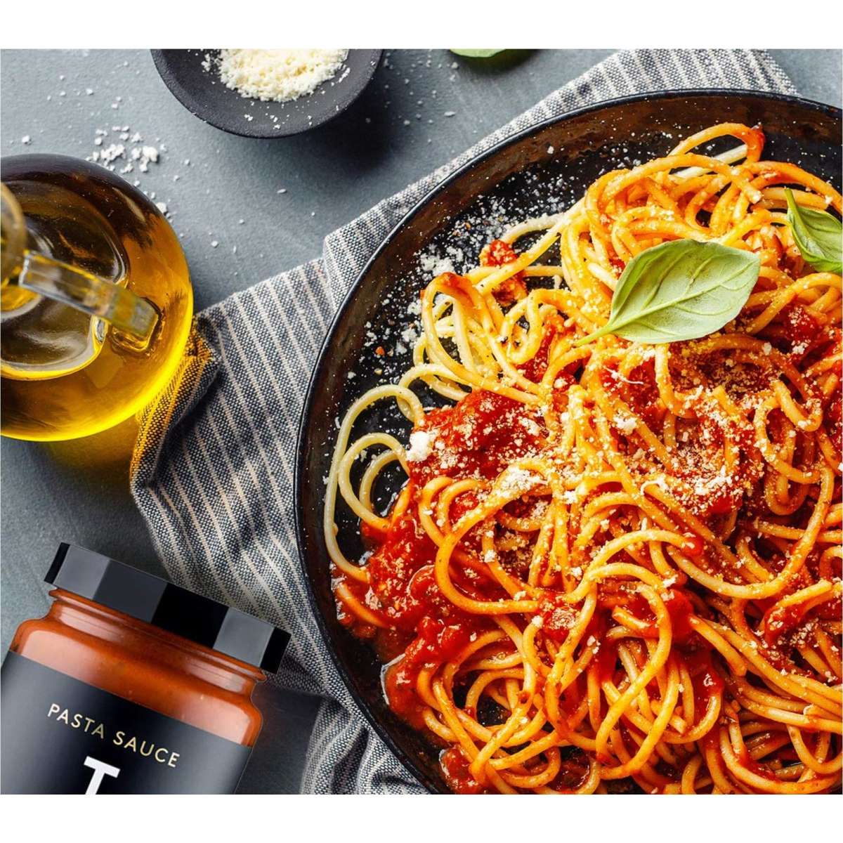 TRUFF Black Truffle Pomodoro Red Pasta Sauce Gluten Free 482g x 2 Jars