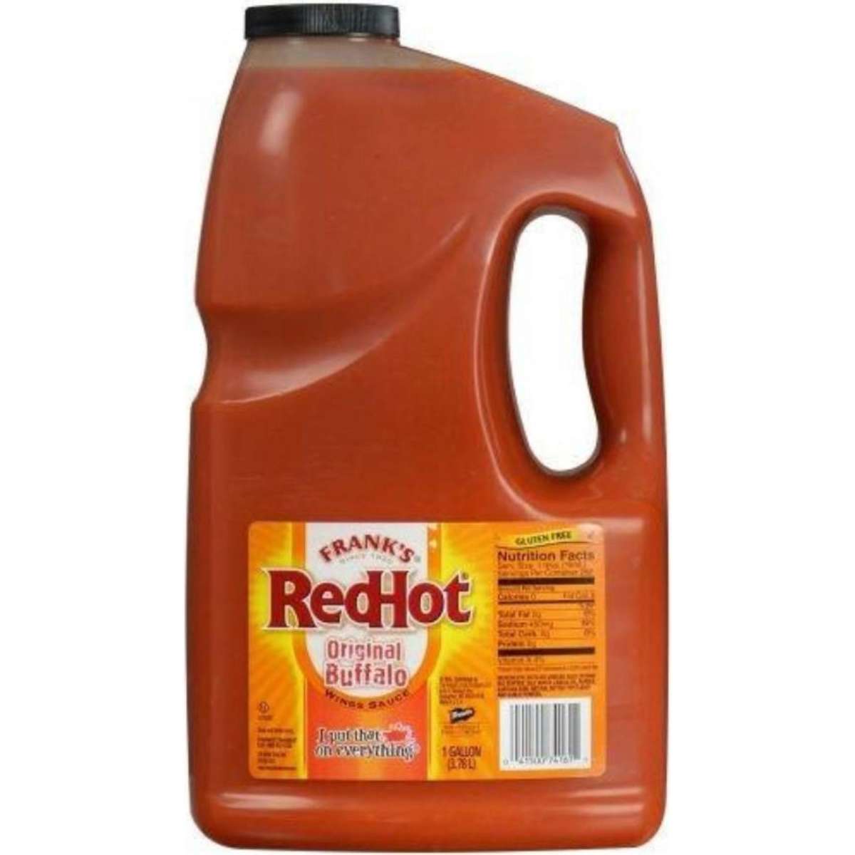 Frank s Red Hot Original Buffalo Wing Sauce 1 Gallon 3 78 Ltr Woolworths