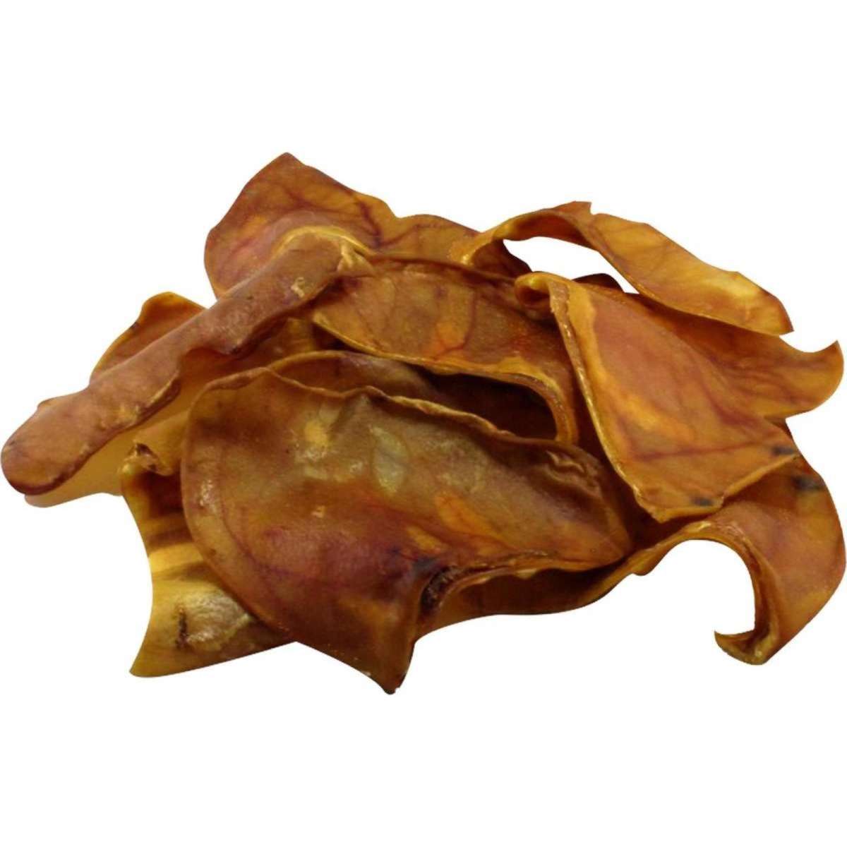 Drybranch Smokehouse Smoked Pig Ears Dog Treat Super Bulk Pack of 100