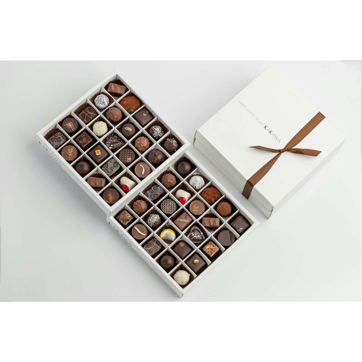 Kakawa Chocolates Gift Box 50 Chocolates Assorted Woolworths