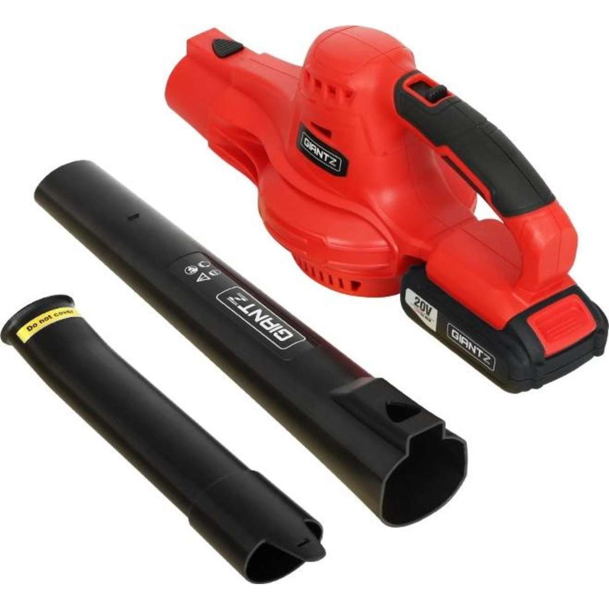 Giantz 20V Cordless Leaf Blower Garden Lithium Battery Electric Nozzles