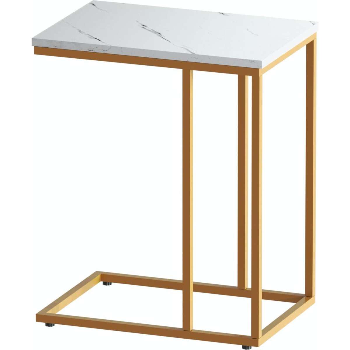 Artiss Coffee Table Side Table Marble Effect Emma Woolworths