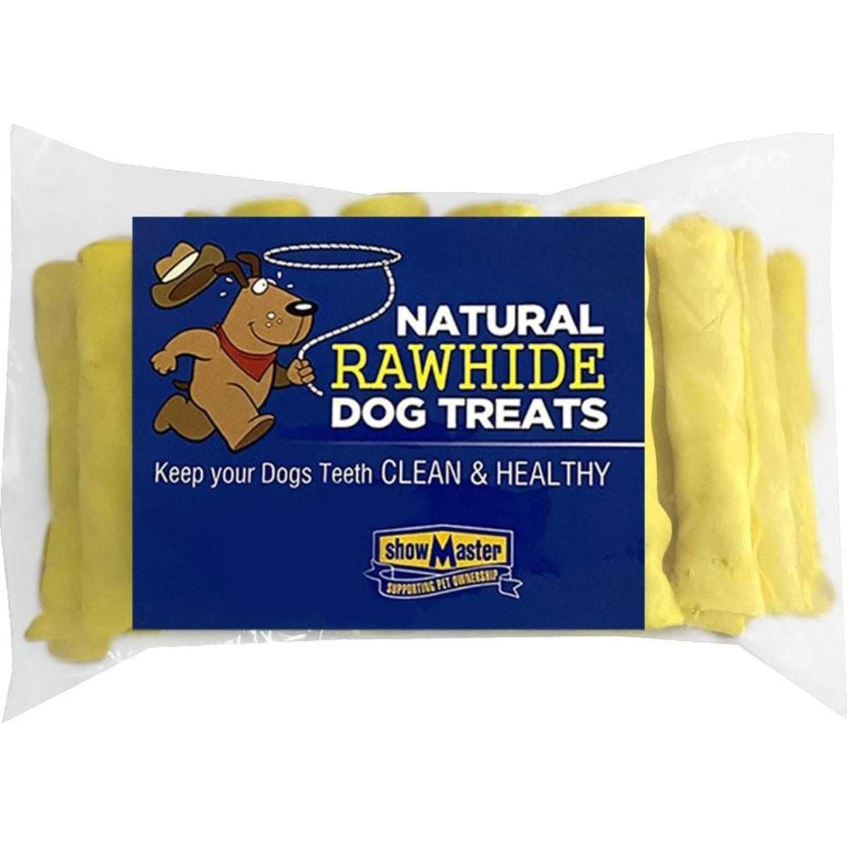 Natural Rawhide Dog Treats Small Meaty Roll 20pc Woolworths