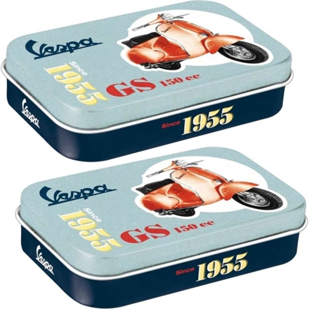 Nostalgic Art Mint Tin Box XL Vespa GS150 Since 1955 Hard Candy 10cm ...