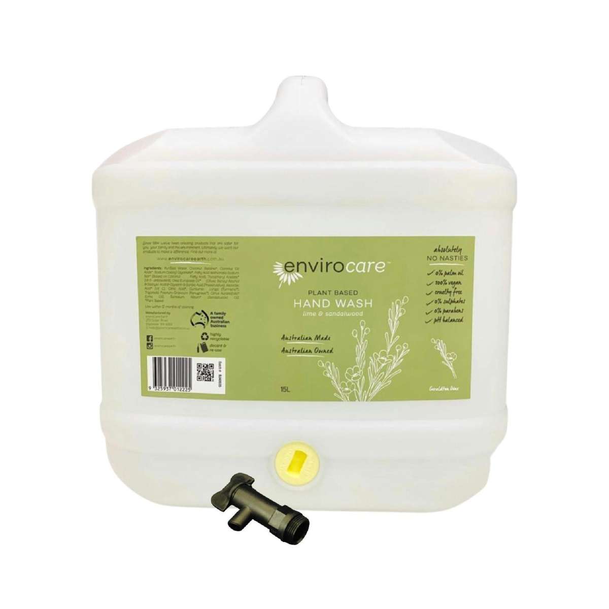 envirocare Hand Wash with TAP 15L Woolworths