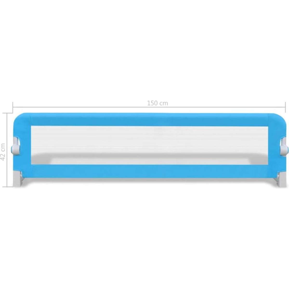 NNEVL Toddler Safety Bed Rail 2 pcs Blue 150x42 cm Woolworths