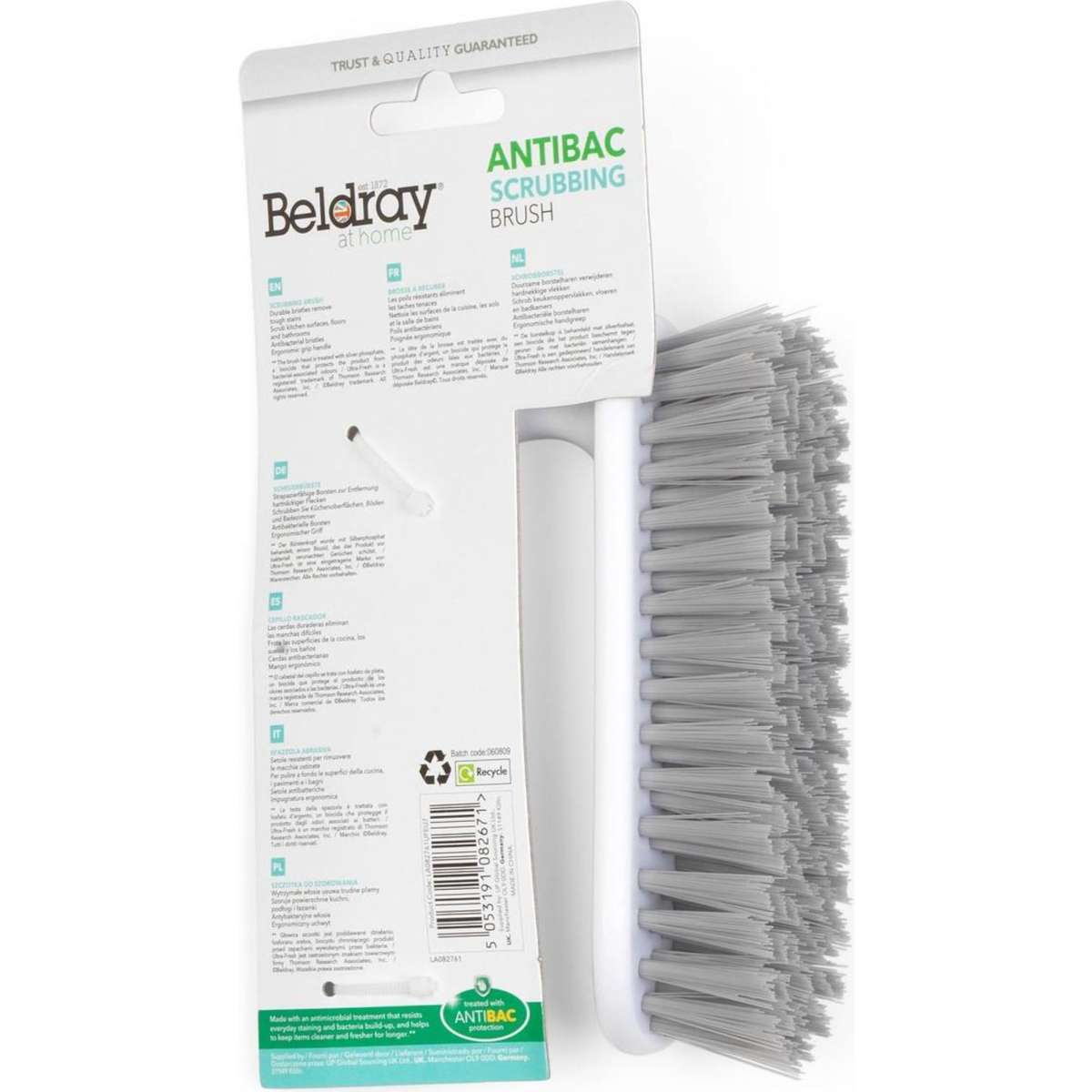 Beldray Antibac Scrubbing Brush x3 pc Woolworths