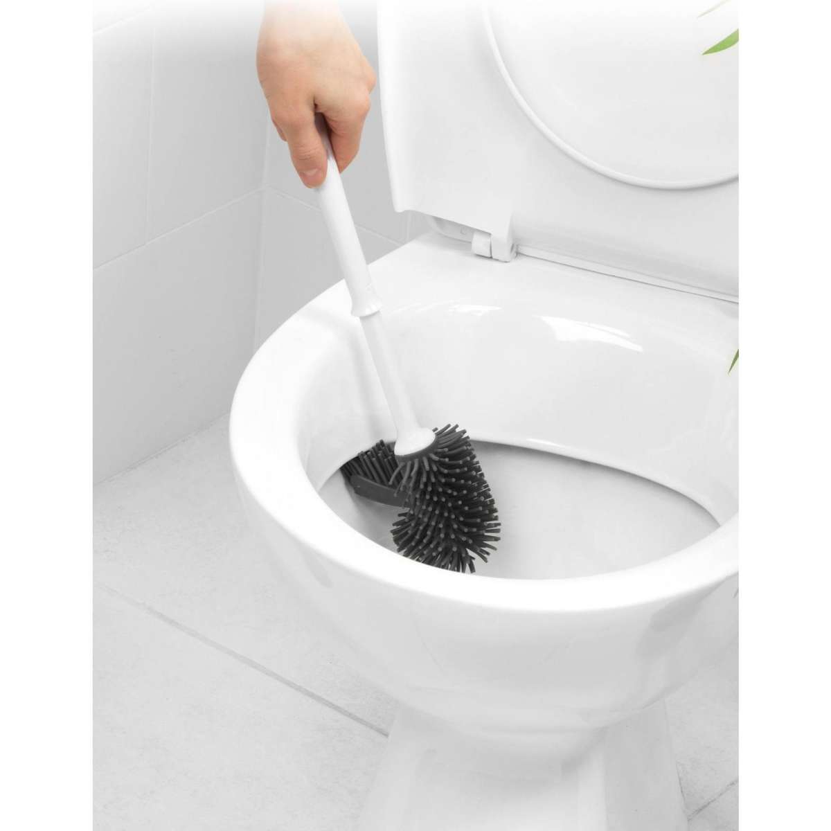 Beldray Antibac Silicone Toilet Brush With Antibacterial Protection X2 