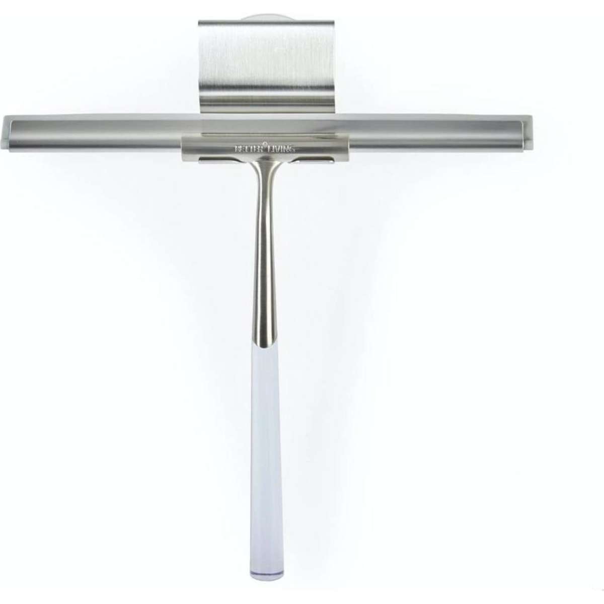 Better Living Linea Shower Squeegee Brushed Nickel Woolworths