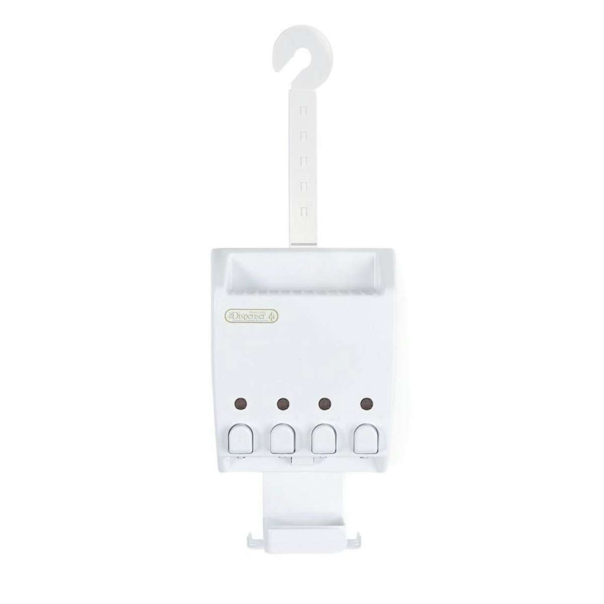 Better Living UltiMate Dispenser 4 Chamber Shower Caddy White Woolworths
