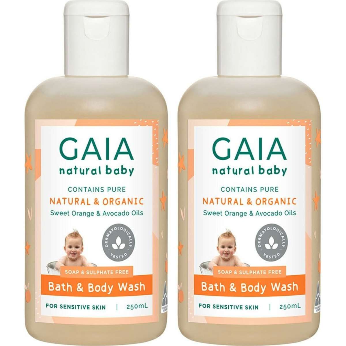 Natural baby hot sale bath wash