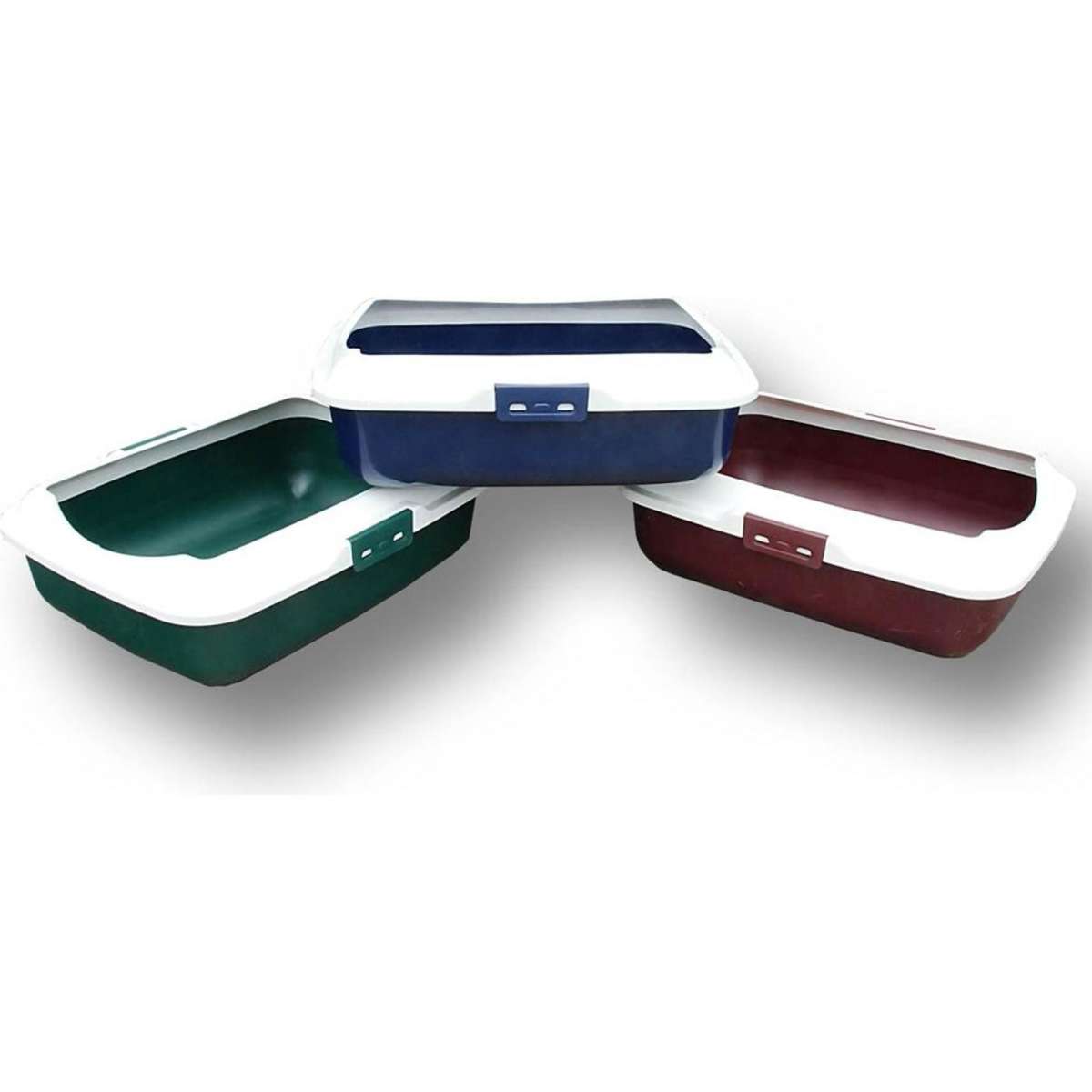 Show Master Rectangular Pet/Cat Litter Tray w/ Rim Assorted Woolworths