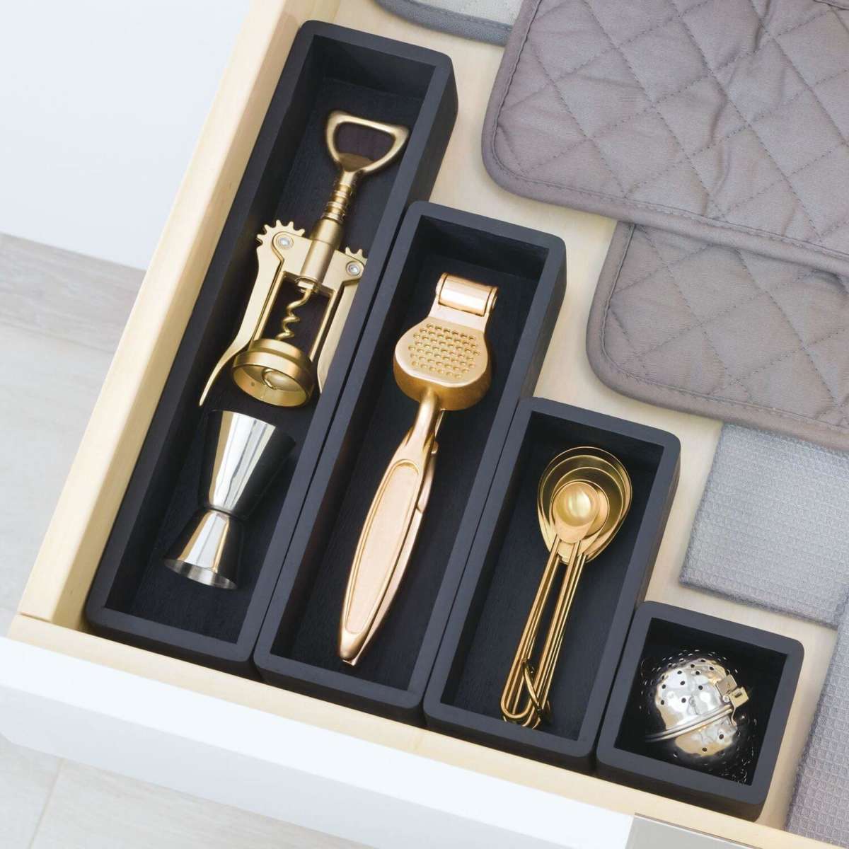 iDesign The Home Edit Drawer Organizer 3 x 9 x 2 Woolworths