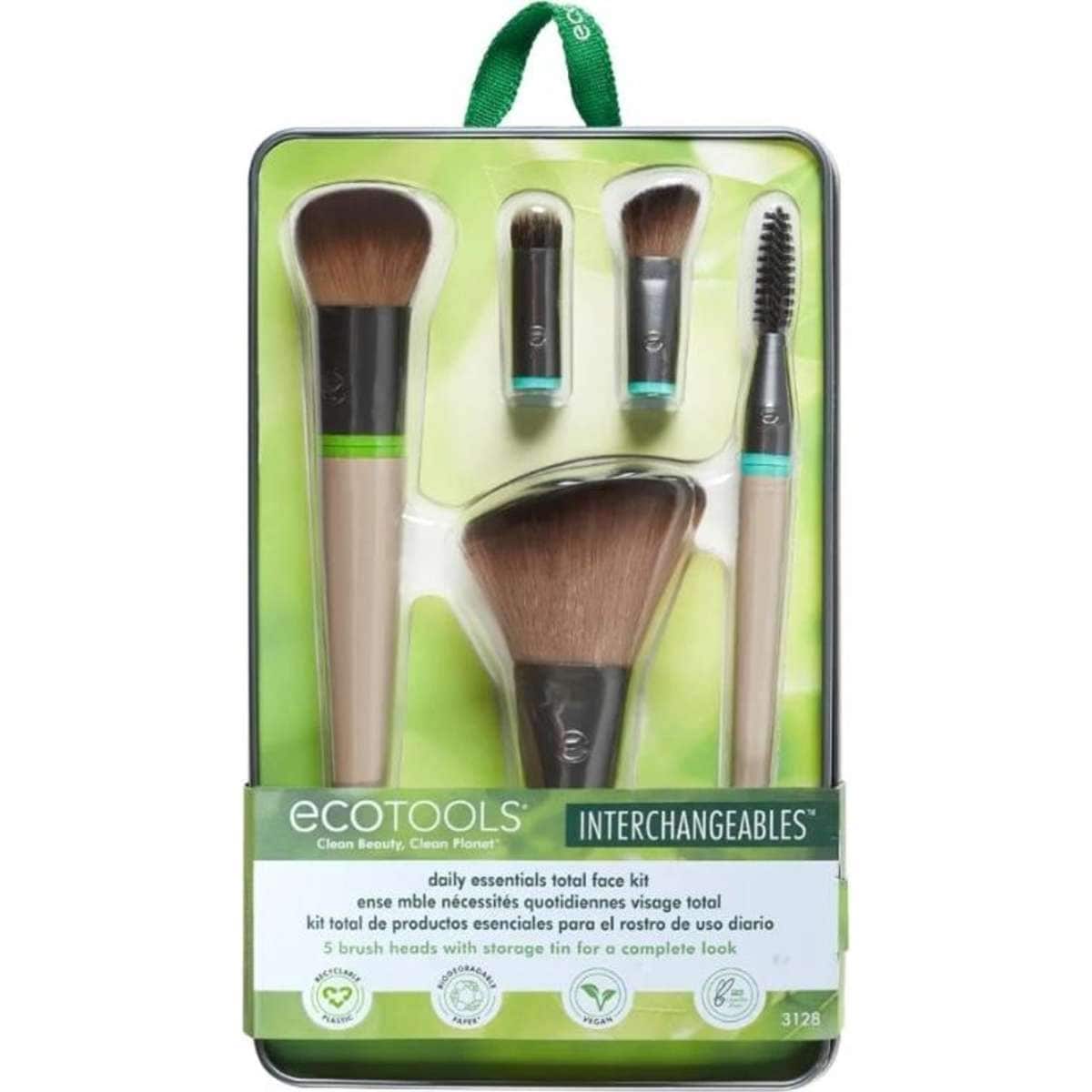 EcoTools Interchangeables Daily Essentials Total Face Brush Kit