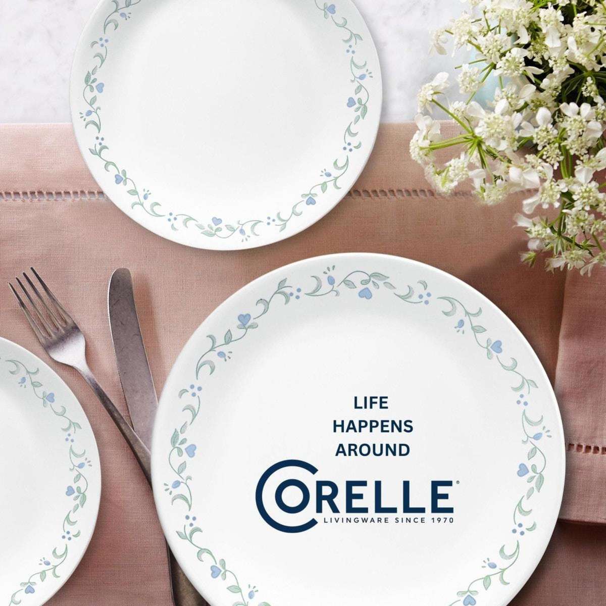 Corelle Country Cottage 12 Piece Dinner Set Woolworths