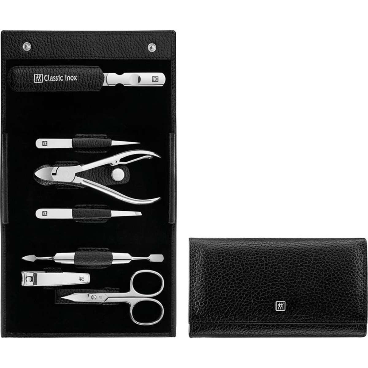 Zwilling Pocket Case Leather 7pc Woolworths