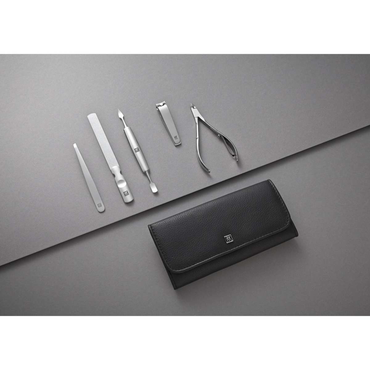 Zwilling Pocket Case Leather 7pc Woolworths