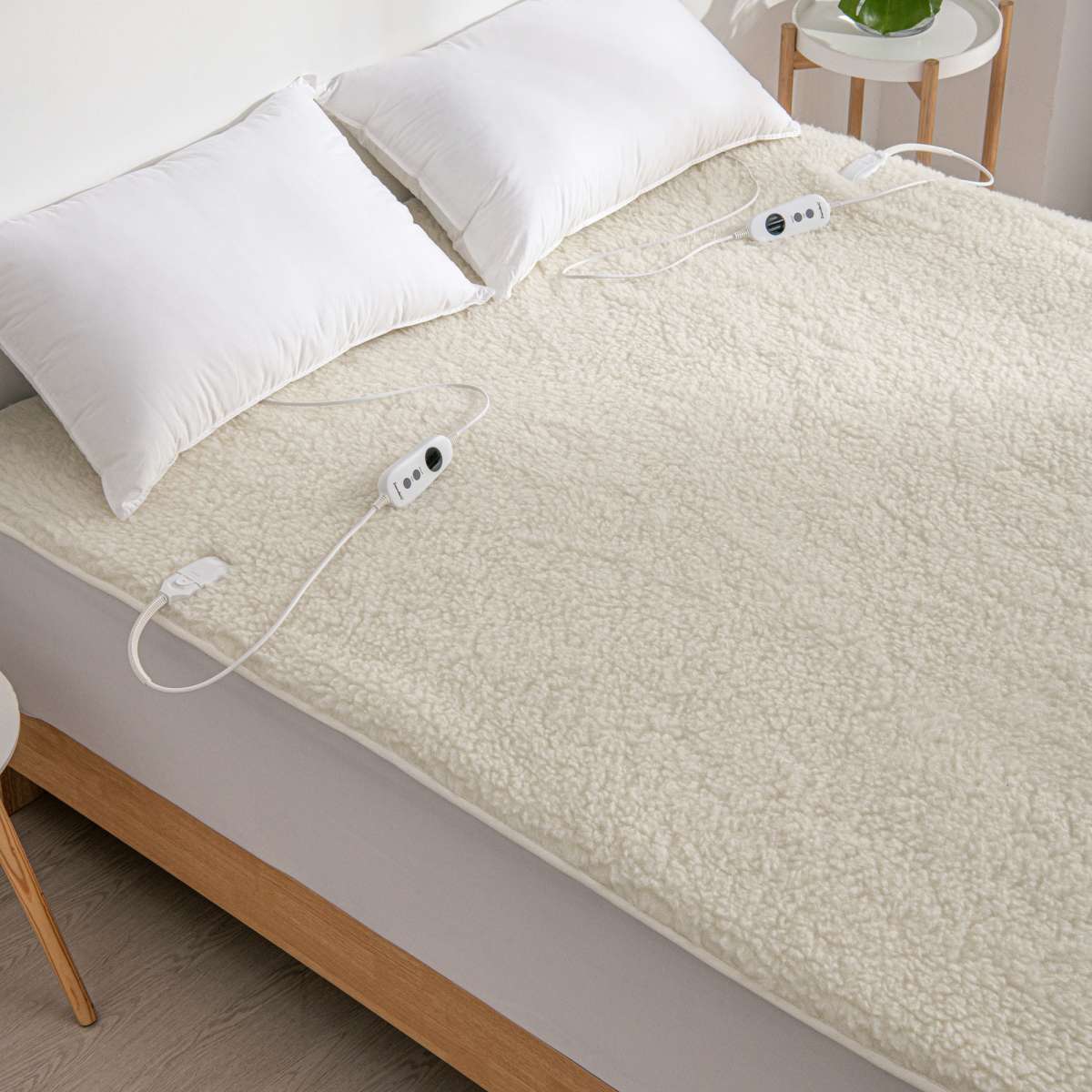 Dreamaker Australian Wool Fleece Electric Blanket King Bed Woolworths