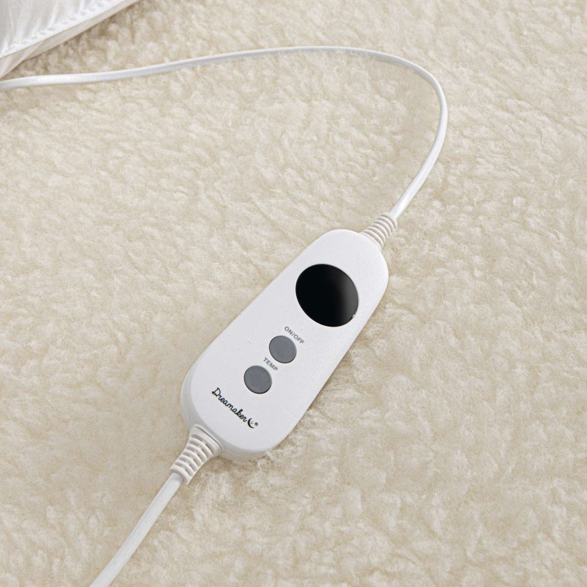 Dreamaker Australian Wool Fleece Electric Blanket Queen Bed Woolworths