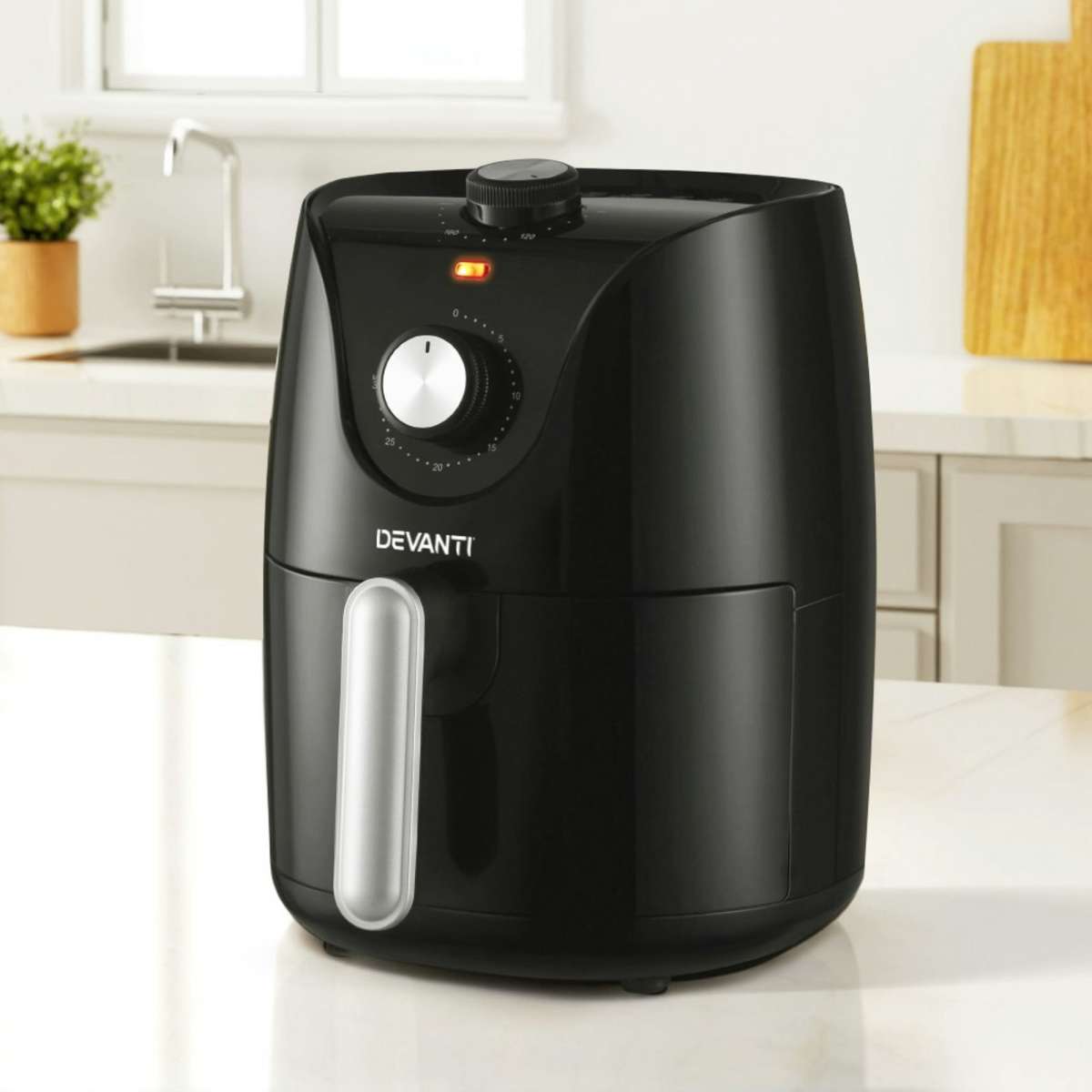 Devanti Air Fryer 2.5L Knob Fryers Woolworths