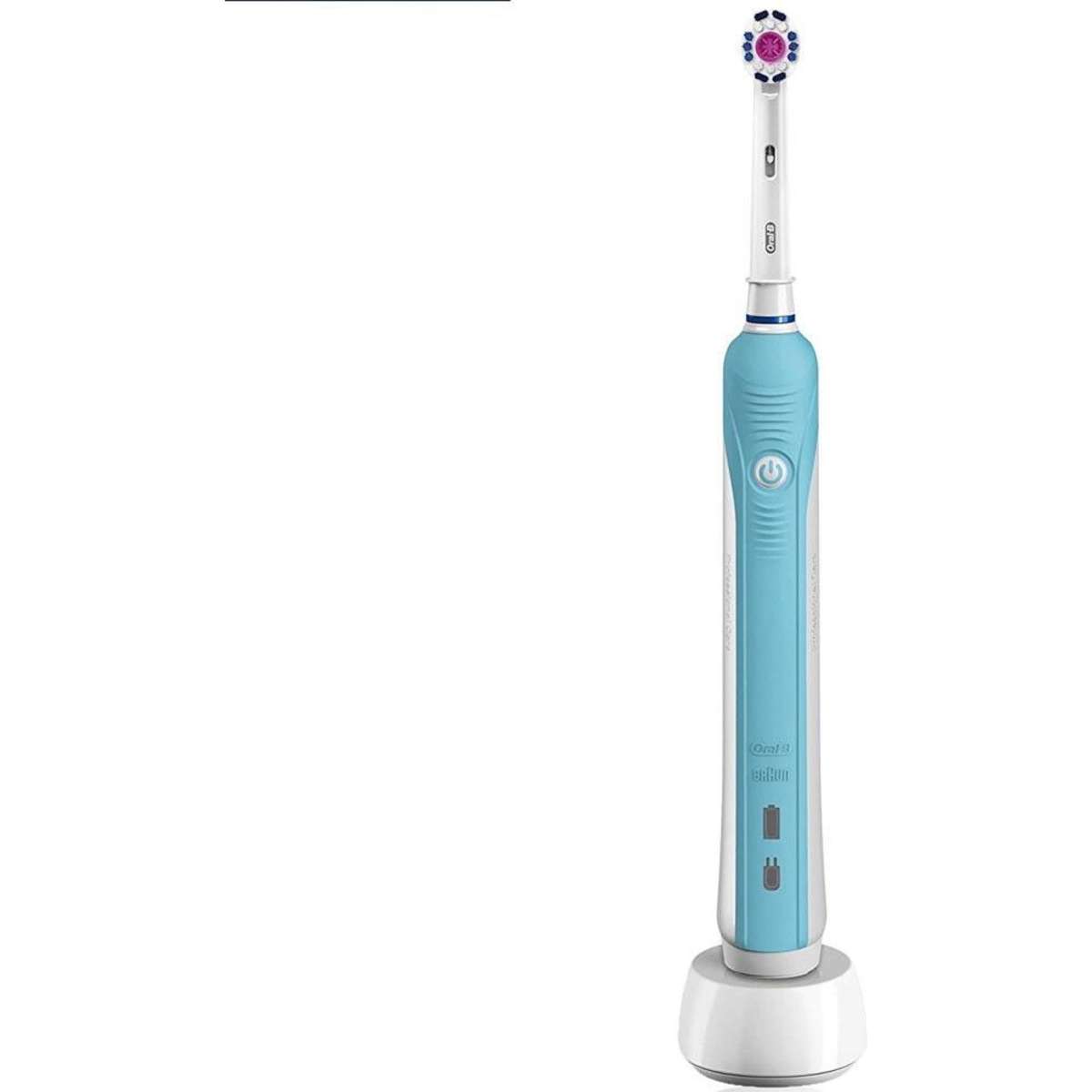 Oral-B Electric Rechargeable Power Toothbrush Pro 500 3D White | Woolworths