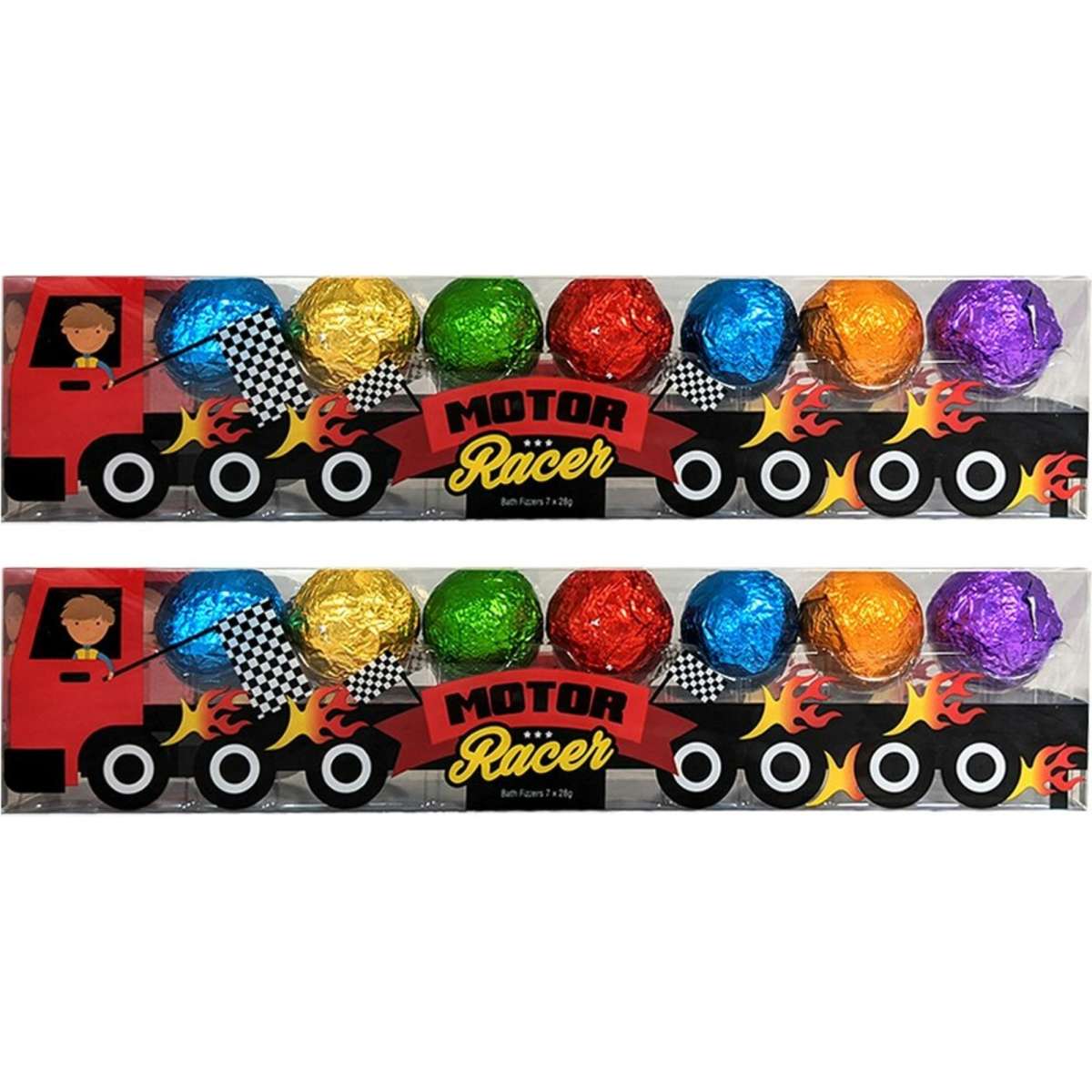 Motor Racer Truck Bath Bomb Set 3y+ 14pc Woolworths