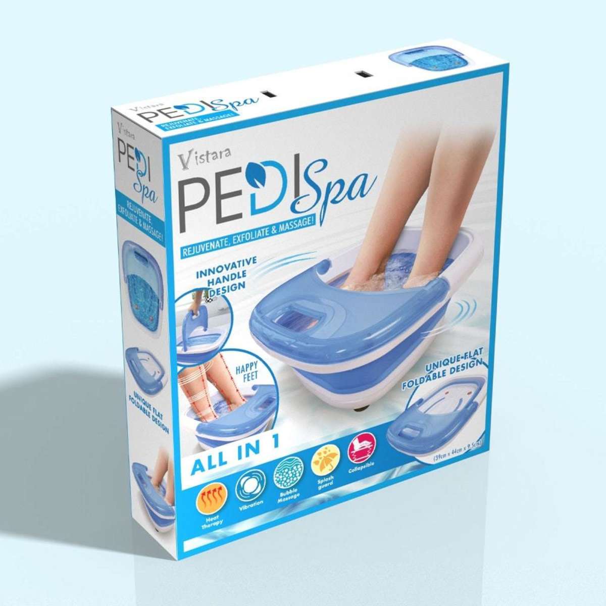 Vistara Electric Pedicure Foot/Nail Care Spa Woolworths