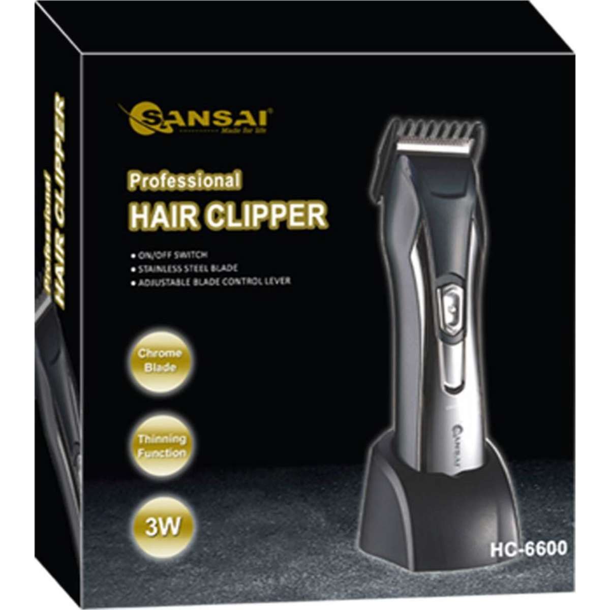 SANSAI Rechargeable Cordless Hair Clipper Woolworths