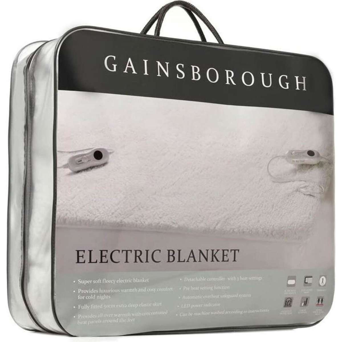 Gainsborough Double Bed Size Electric Blanket Woolworths