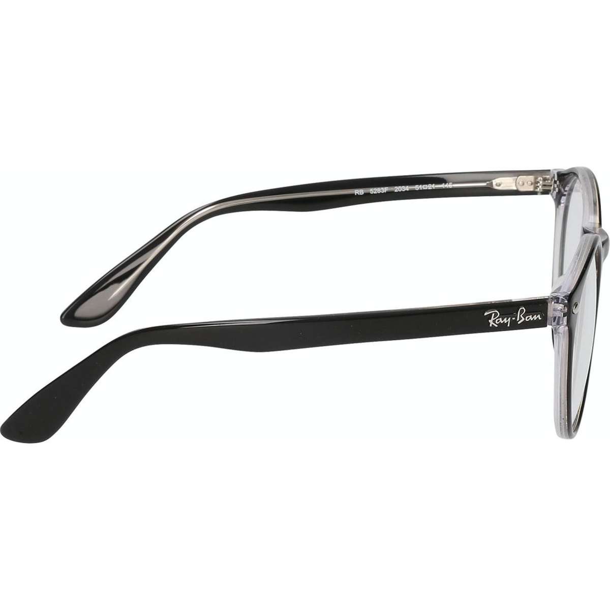 RayBan RX5283F Asian Fit Prescription Glasses Black Woolworths