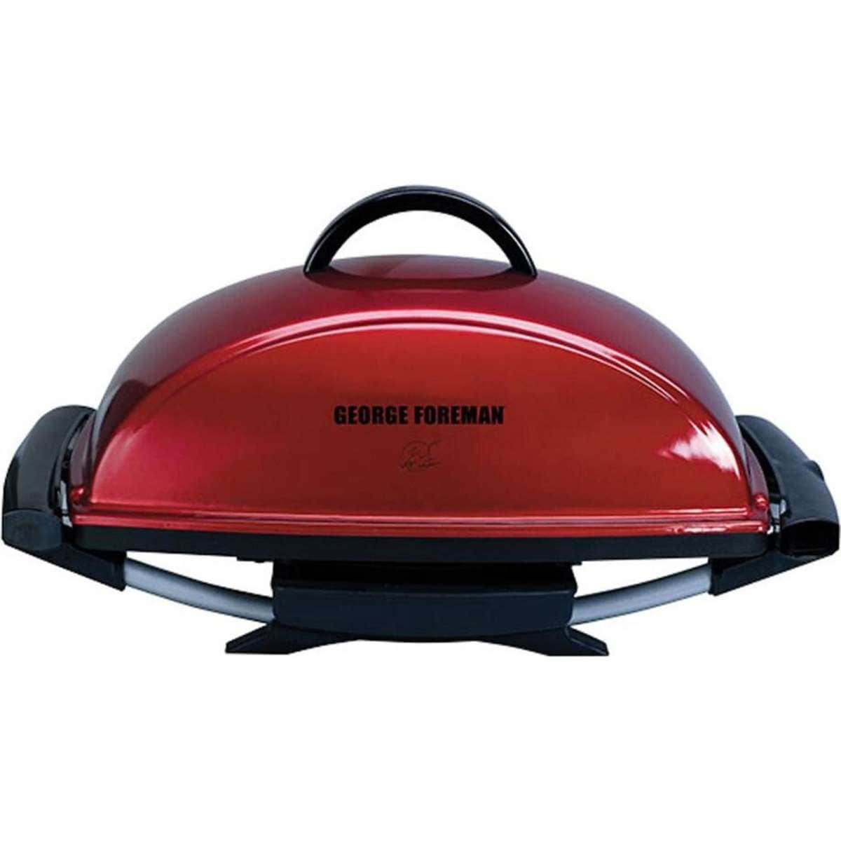 Foreman Indoor/Outdoor Electric BBQ Grill Red Woolworths