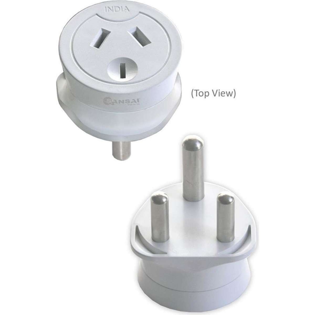 Sansai Travel Power Adapter AU/NZ Socket to South Africa/India/Pakistan