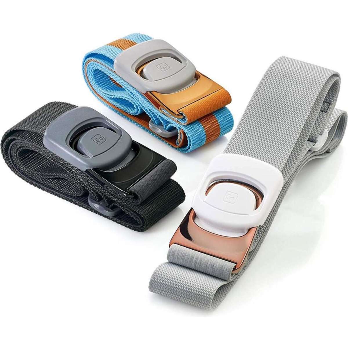 Go Travel Stretchy Latching Luggage Strap Assorted Woolworths
