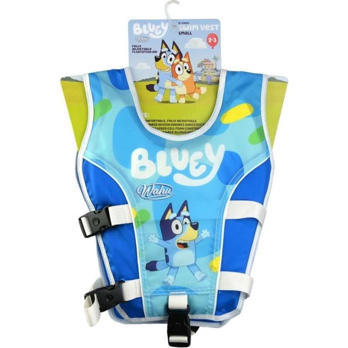 Bluey Swim Vest Child Small 1525kg Bluey Woolworths