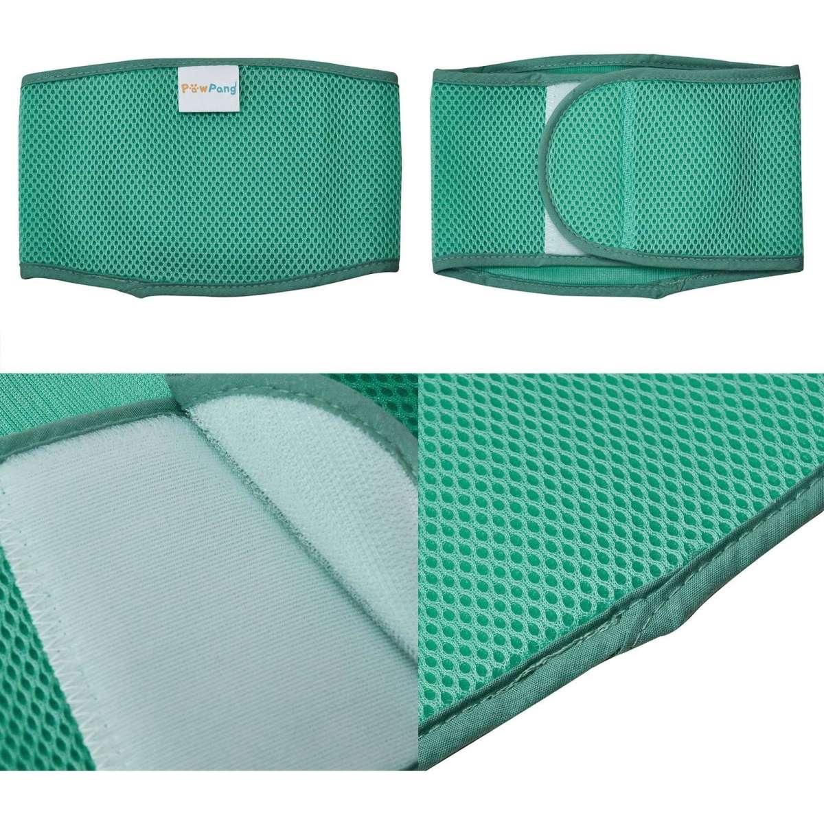 PawPang S Dog Wrap Reusable Male + 10 Ct S Diaper Booster Pads