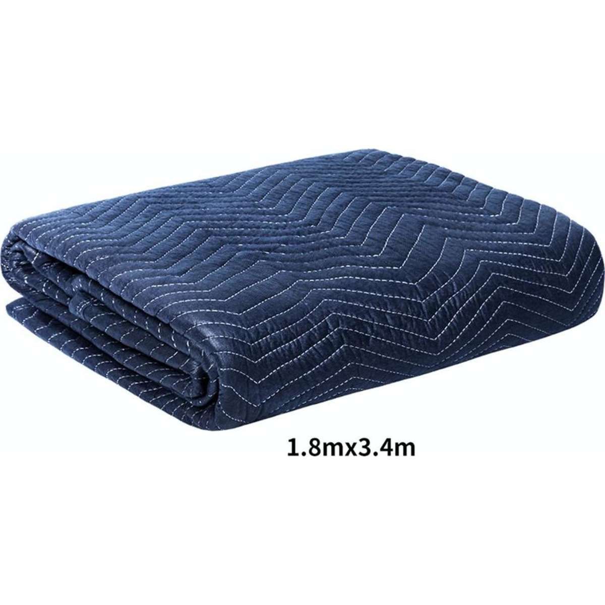 Traderight 1x Heavy Duty Furniture Protection Moving Blanket Quilted