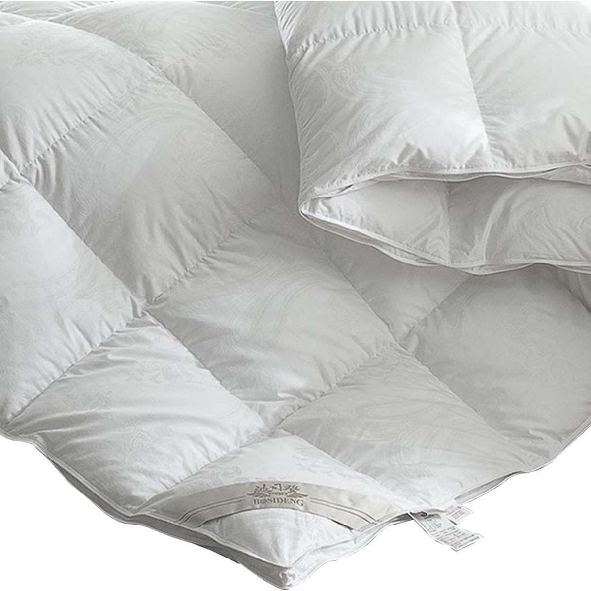 DreamZ Duck Down Feather Quilt 200GSM Duvet Doona Summer Super King Bed Woolworths