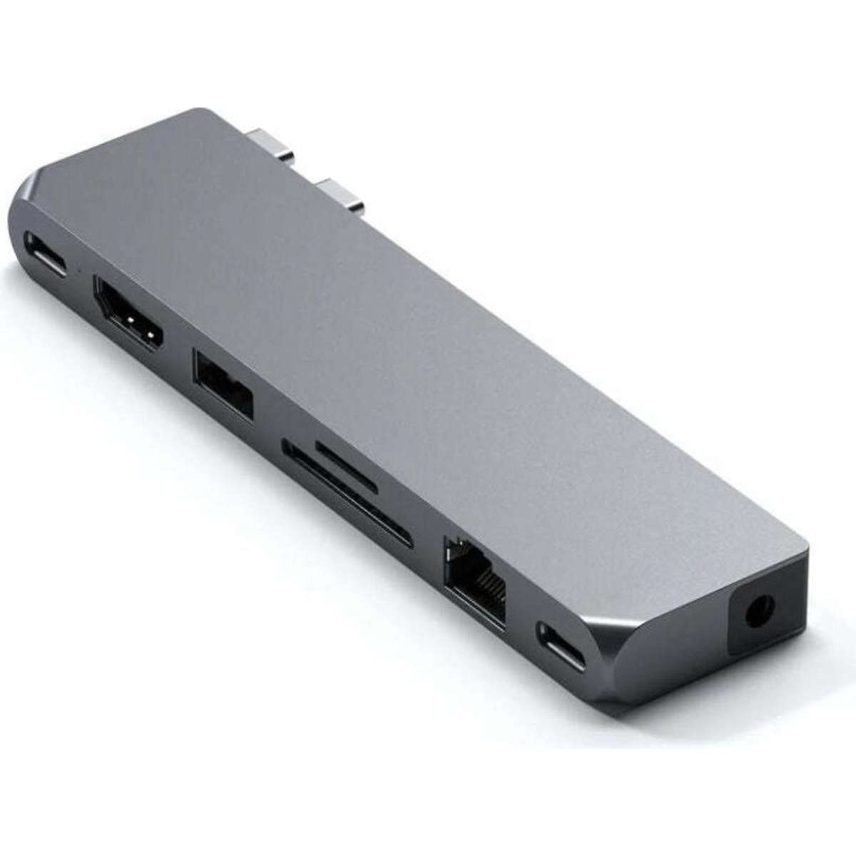 Satechi Pro Hub Max USB/SD Card Reader Silver Woolworths