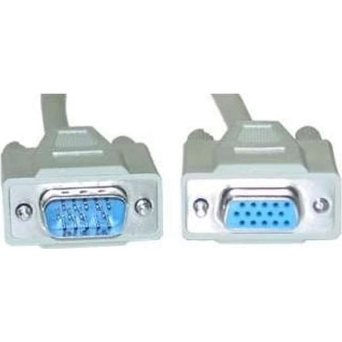 8Ware VGA Monitor Extension Cable HD15 pin Male to Female 2m Woolworths